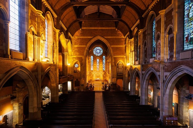 The interior of Govan Old Church (image credit: SP Energy Networks)